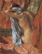 Edgar Degas bathing lady Germany oil painting artist